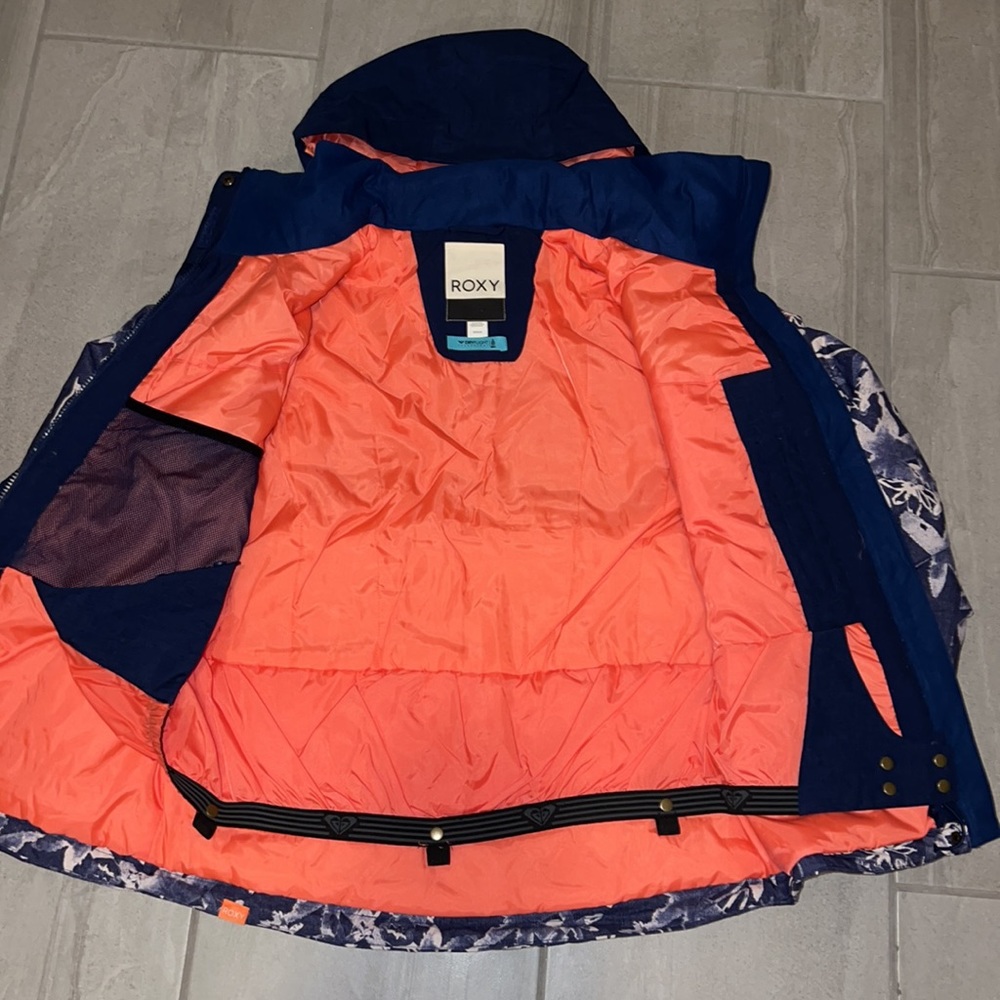 โ๏ธ ROXY JETTY BLOCK SNOWBOARD JACKET NWT โ๏ธ๐ฟ - Picture 9 of 12